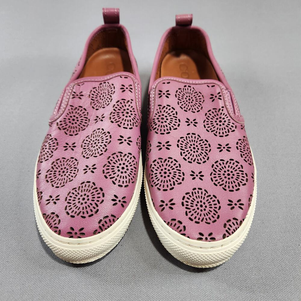 Coach slip on sneakers 11 inches long = size 10 no tag classic beachy luxury - Picture 2 of 10